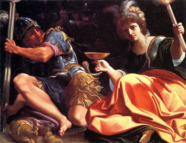Alexander the Great and Thaïs by Ludovico Carracci