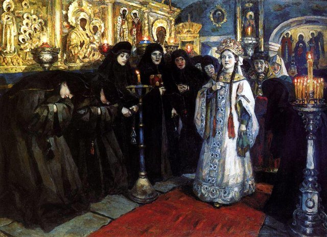 La oración del huerto (El Greco y su taller) by Vasily Surikov