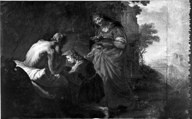 Isaac blessing Jacob by Joachim von Sandrart the Elder