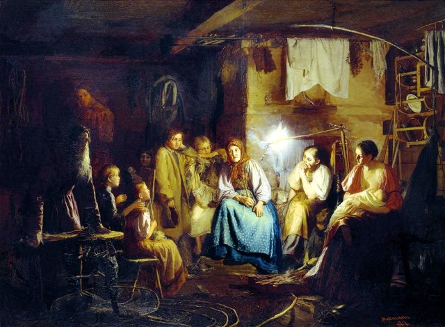 Grandma's fairy tales by Vassily Maximov