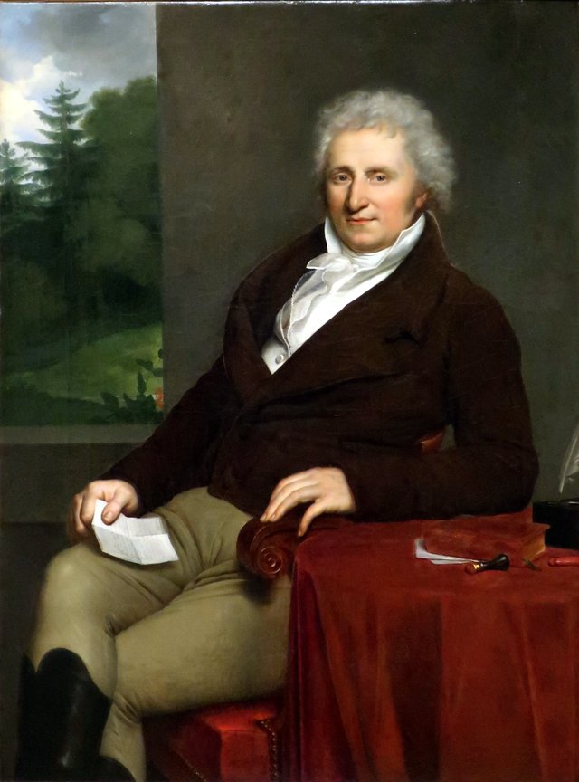 Portrait of Philippe-François-Didier Usquin (1757-1843) by Anne-Louis Girodet