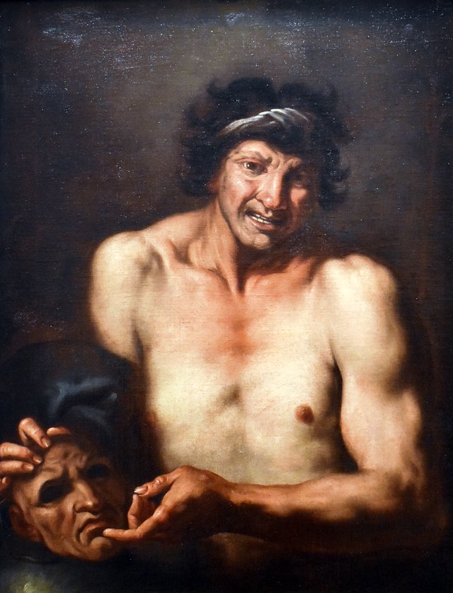 Allégorie du rire by Salvator Rosa