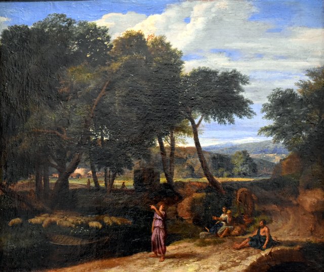 Paysage d'Italie by Francisque Millet