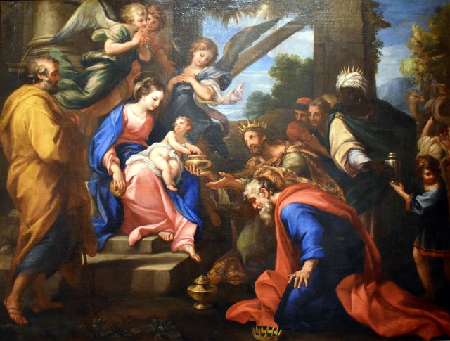 The Adoration of the Magi by Giuseppe Bartolomeo Chiari