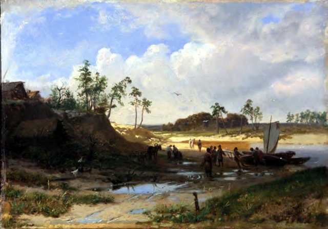 Fyodor Vasilyev Landscape Omsk by Fyodor Vasilyev