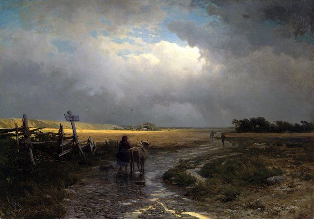 After Rain, Country Track by Fyodor Vasilyev