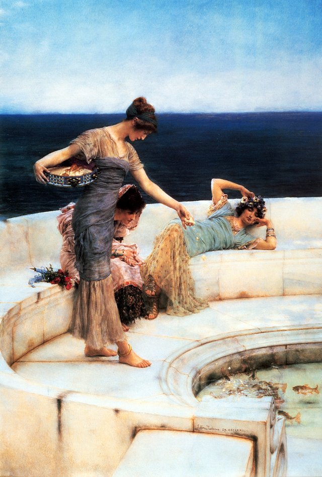 Silver Favourites by Lawrence Alma-Tadema