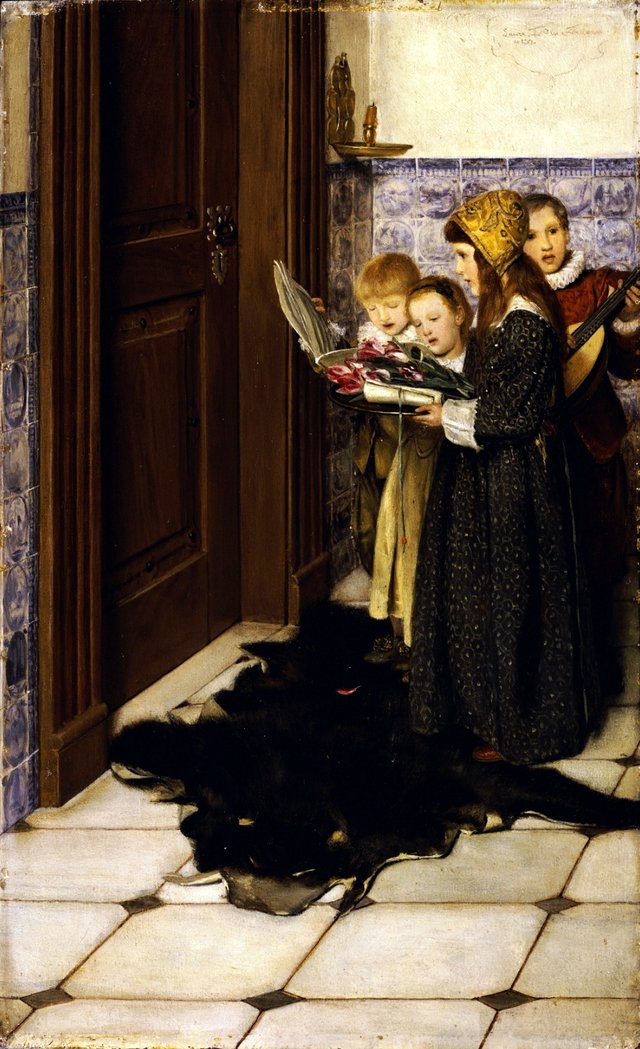 A Carol by Laura Theresa Alma-Tadema