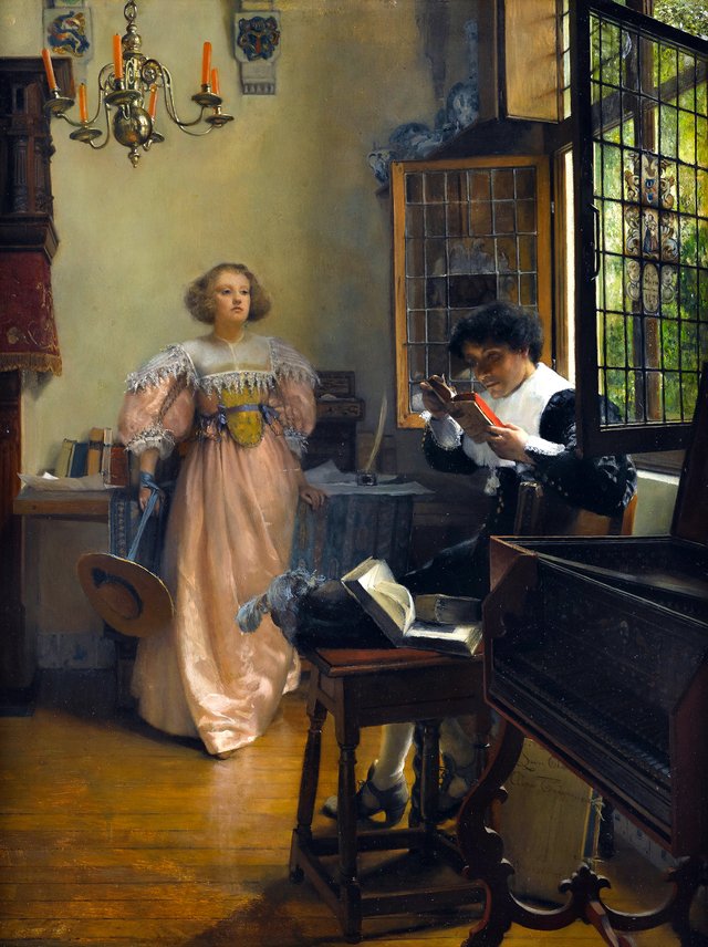 The Persistent Reader by Laura Theresa Alma-Tadema