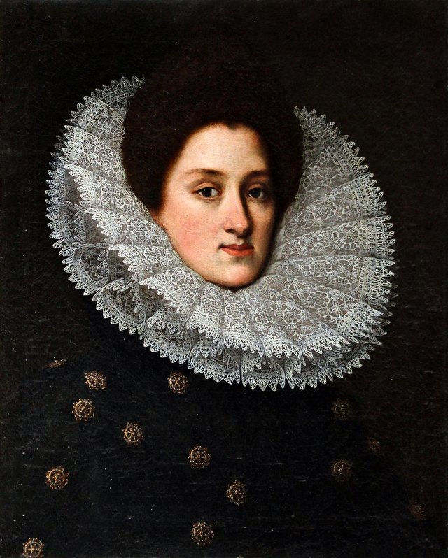 Portrait of Maria Magdalena of Austria (Pitti) by Cristofano Allori