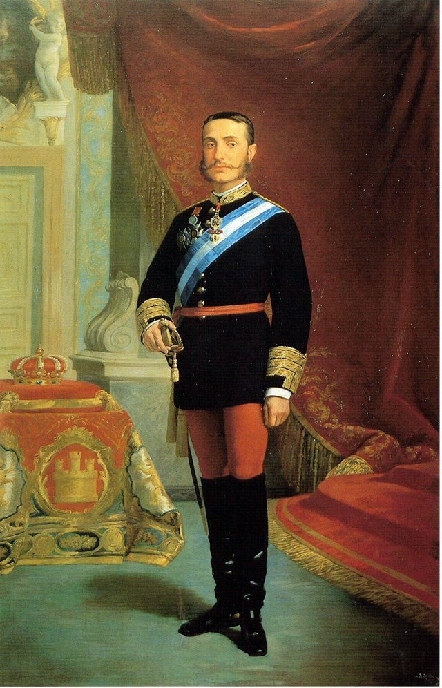 Alfonso XII de España by José María Galván y Candela