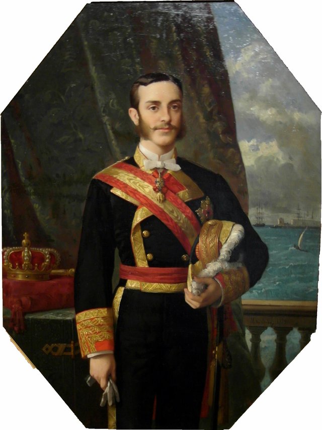 Alfonso XII de España by Manuel Ojeda y Siles