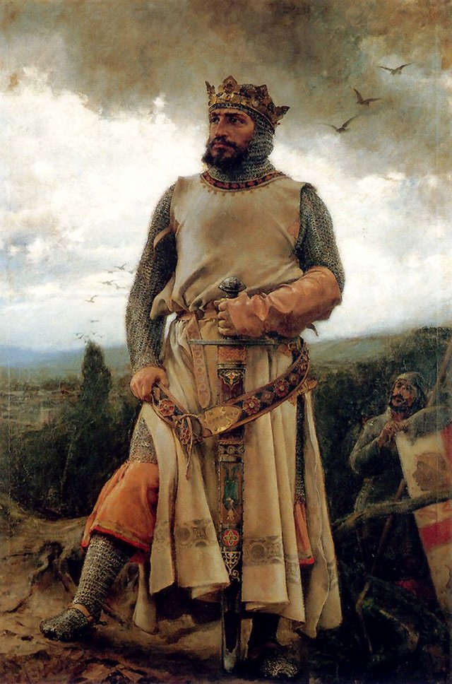 Alfonso I de Aragón by Francisco Pradilla y Ortiz