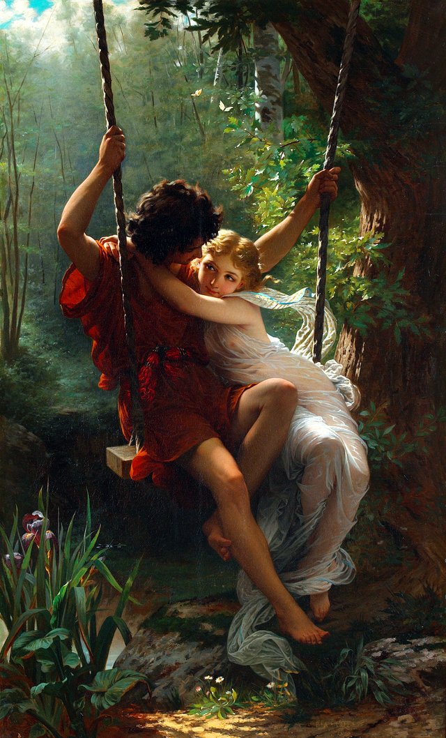Springtime by Pierre Auguste Cot