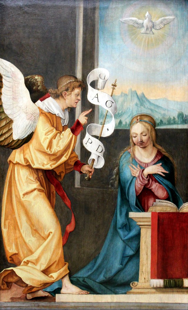 Annunciation by Hans von Kulmbach