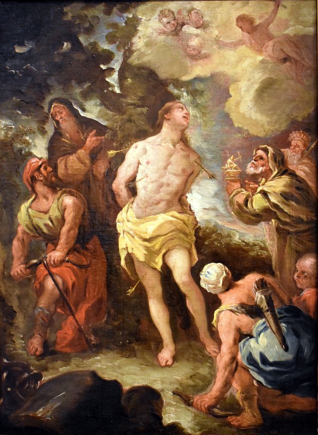 Saint Sébastien by Francisco Bayeu
