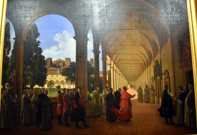 Le Cloître de Sainte-Marie-des-Anges by François Marius Granet