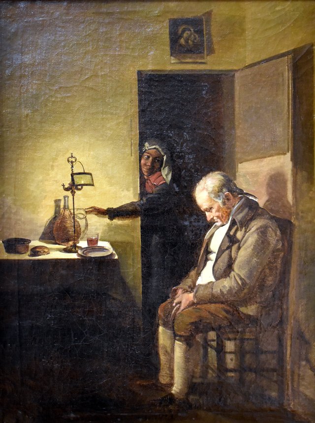 Le Sommeil by François Marius Granet
