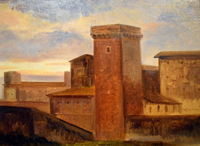 Rome, la Tour Saint-François de Paule by François Marius Granet