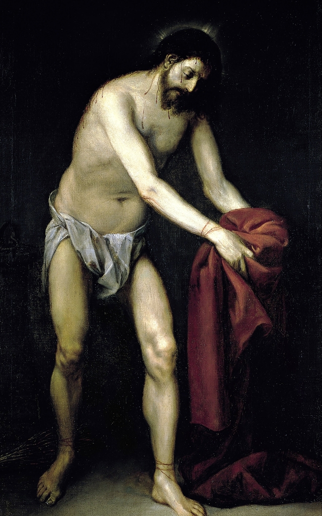 Cristo recogiendo las vestiduras by Alonso Cano