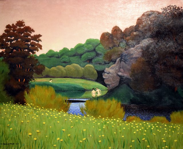 Baigneuses dans un paysage by Félix Vallotton