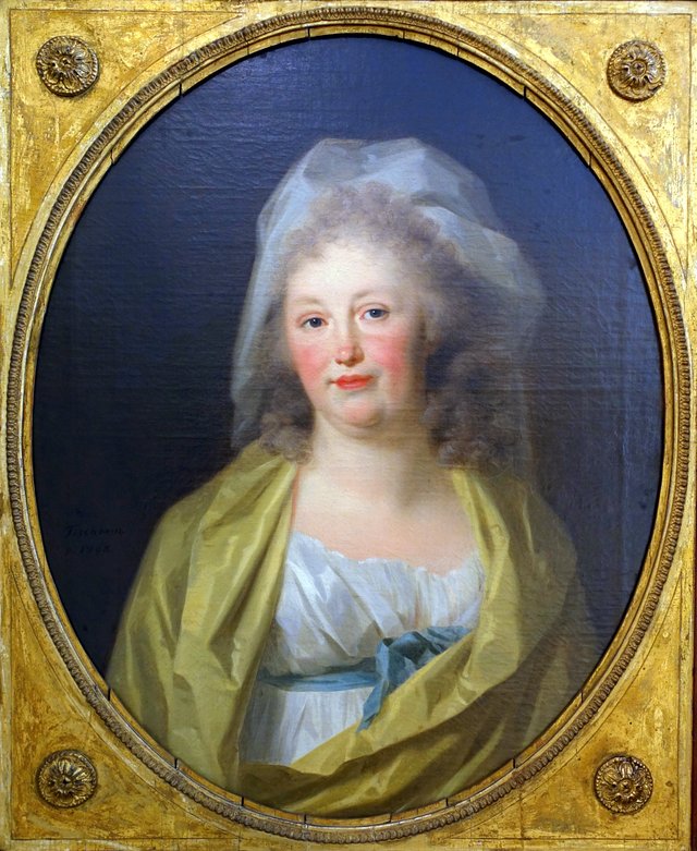 Portrait of Frau von Raumer by Johann Friedrich August Tischbein