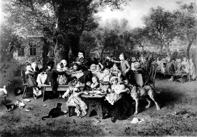 Kinderfest (Wie die Alten sungen) by Ludwig Knaus