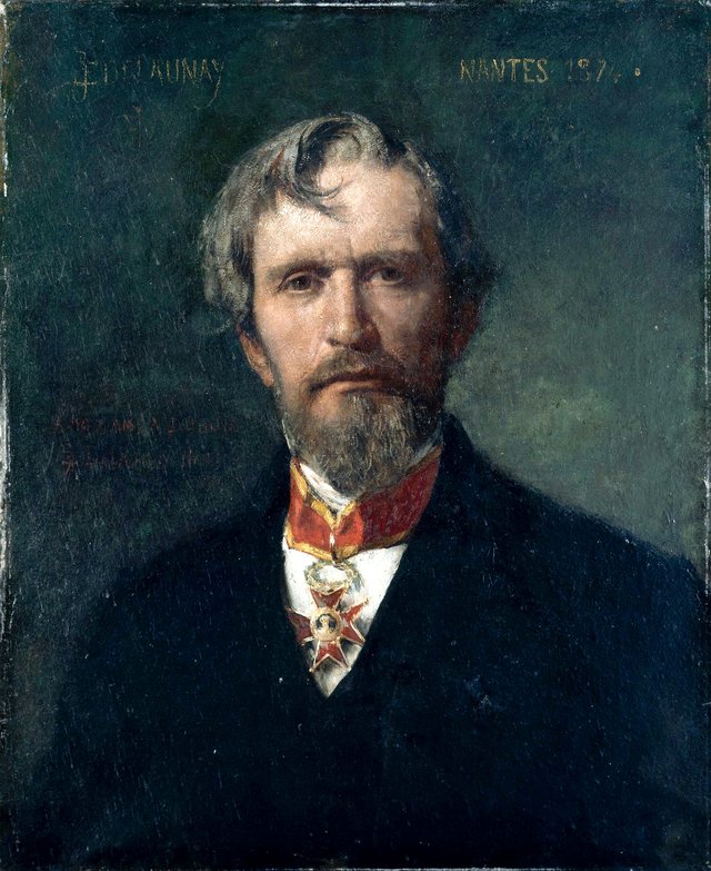 Portrait of Alphée Dubois (1831-1905) by Jules-Élie Delaunay