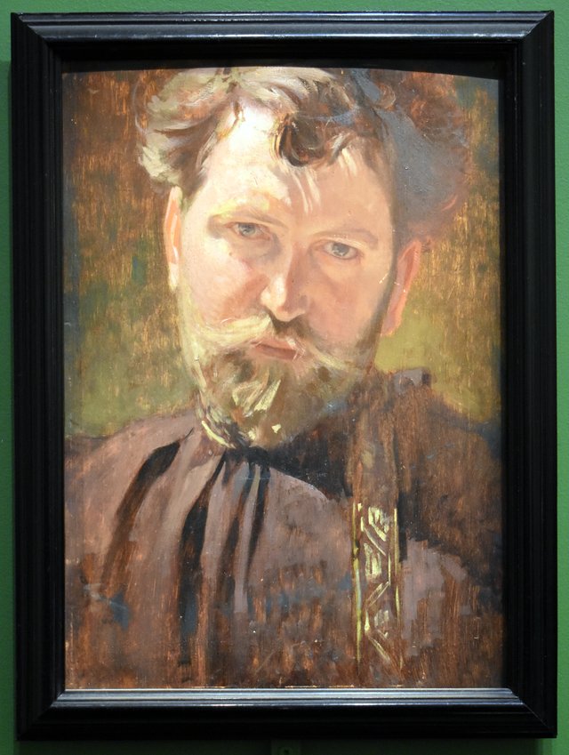 Self-portrait (1899) by Alphonse Mucha