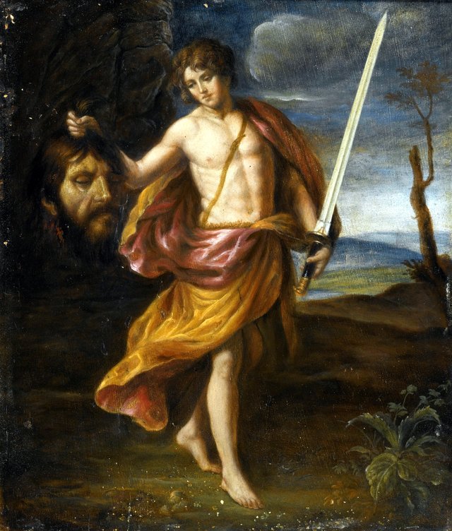 David with the Head of Goliath by Alessandro Turchi
