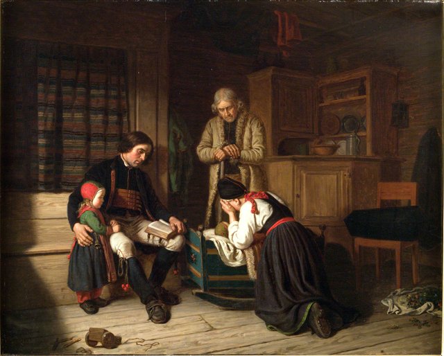 The last bed of The Little One by Amalia Lindegren