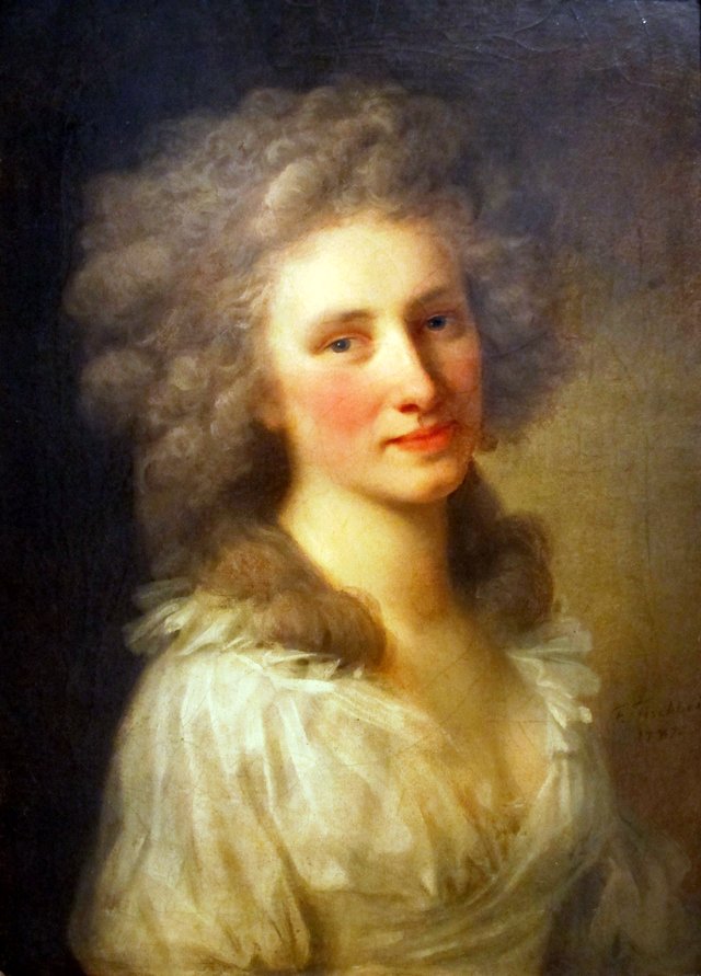 Portrait of the artist's wife, Sophie Tischbein, née Müller (1762-1840) by Johann Friedrich August Tischbein