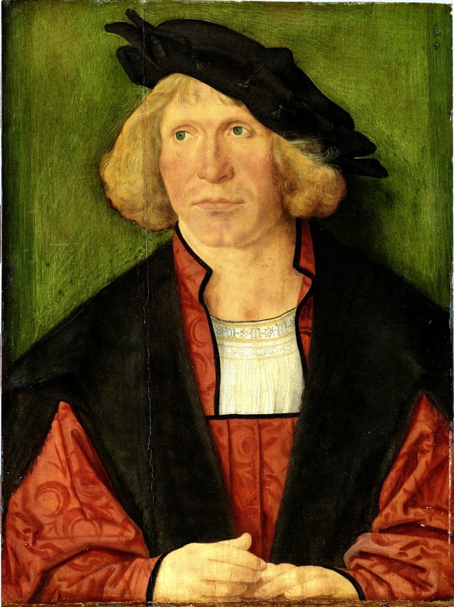 Bust-Length Portrait of a Young Man by Hans von Kulmbach