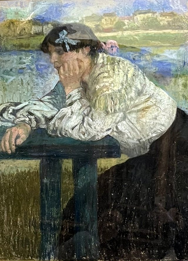 La Pierreuse by Edmond Aman-Jean