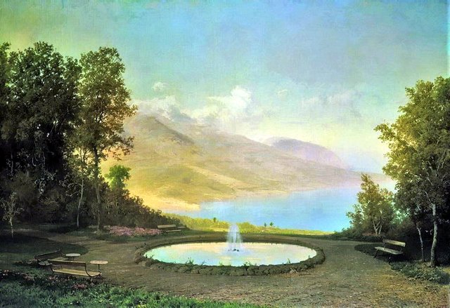 Eriklik. Fountain (Crimea) by Fyodor Vasilyev
