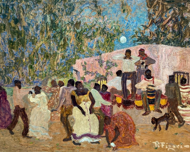 Anochecer by Pedro Figari