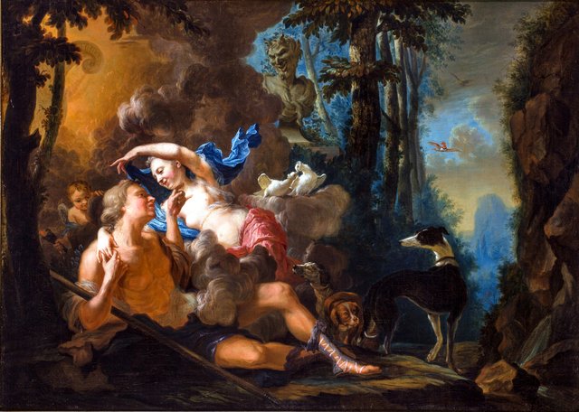 Amor and Psyche by Nicolaas Verkolje