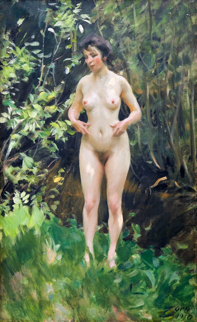 Leda by Anders Zorn