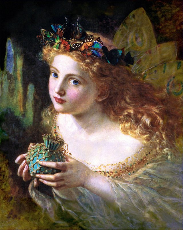 Take the Fair Face of Woman by Sophie Gengembre Anderson