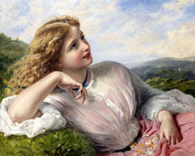 The Song of the Lark by Sophie Gengembre Anderson