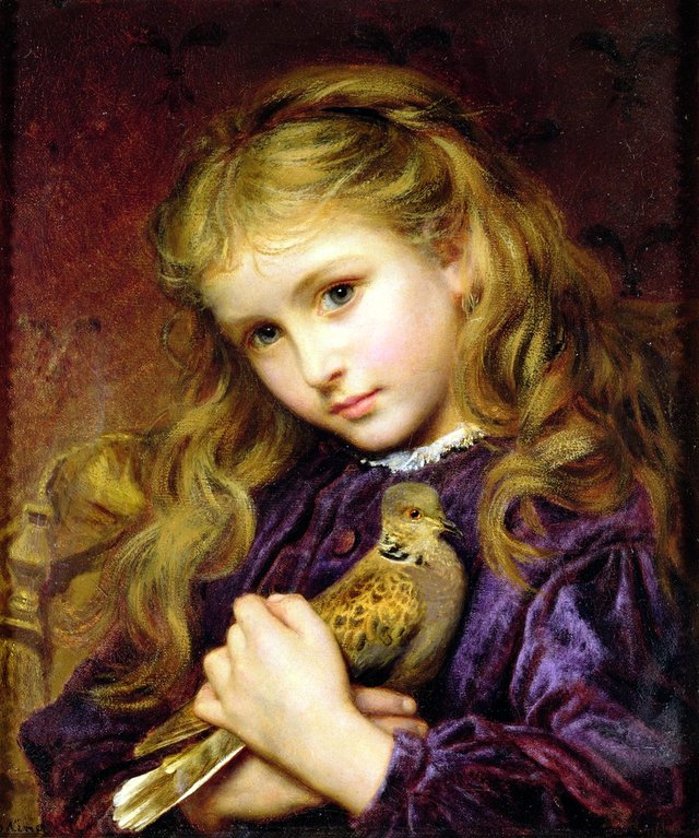 The Turtle Dove by Sophie Gengembre Anderson