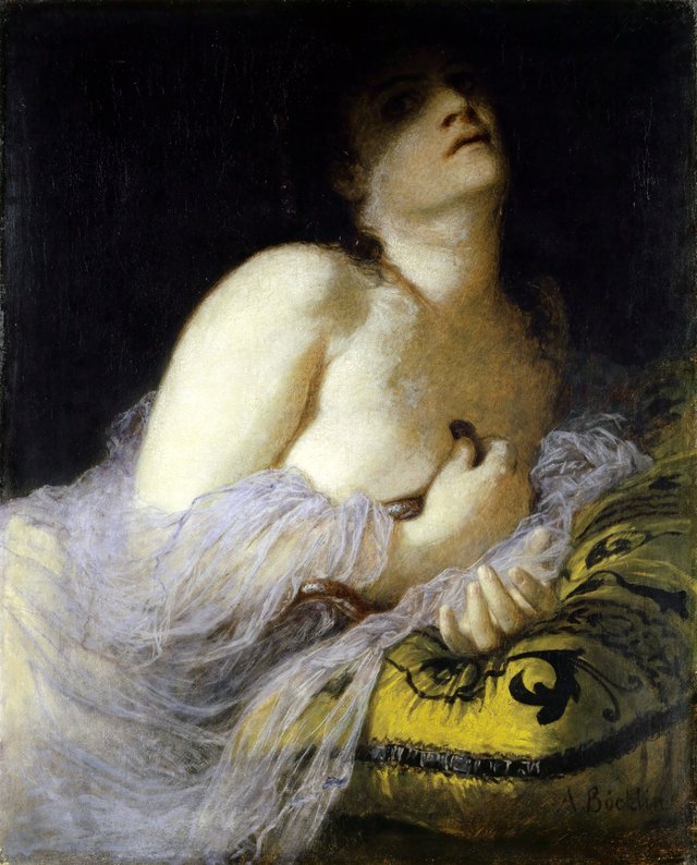 The Death of Cleopatra by Arnold Böcklin