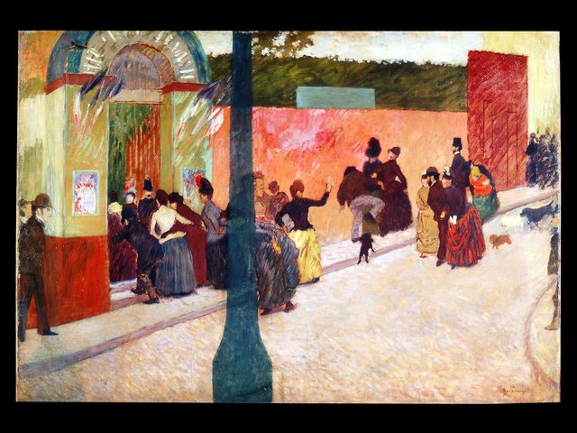 The Moulin de la Galette, Paris by Federico Zandomeneghi