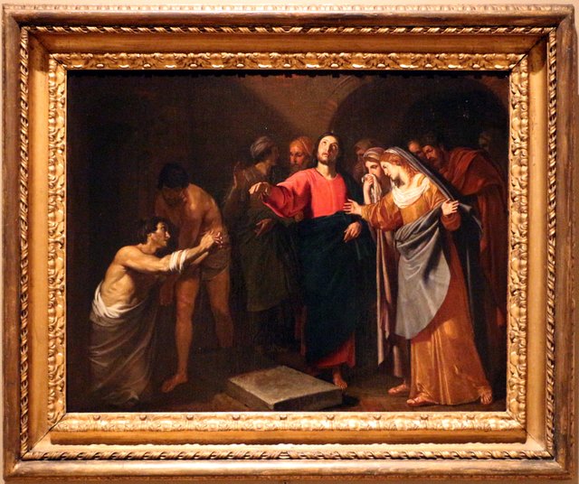 resurrection of Lazarus by Andrea Vaccaro