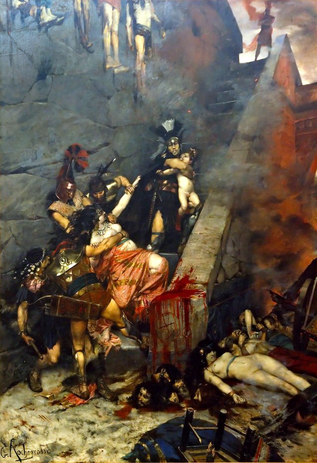 Andromaque by Georges Rochegrosse