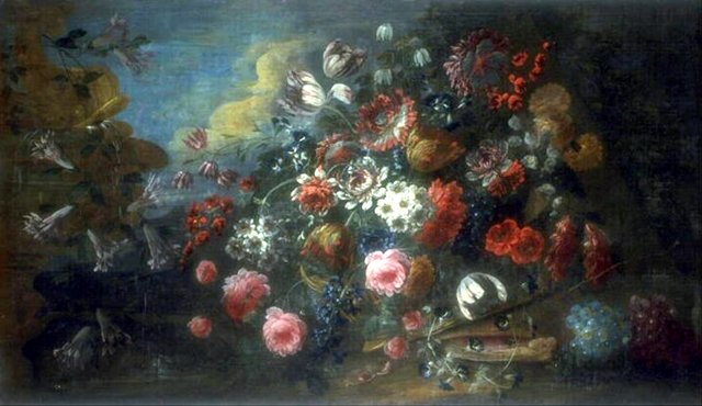 Flowers by Pieter Boel