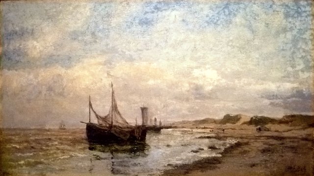 At the Northsea coast by Anna Boch