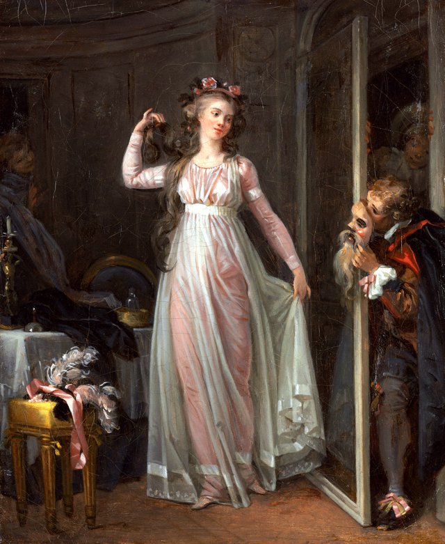 Before the Masked Ball by Marguerite Gérard