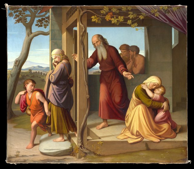 The Banishment of Hagar by Johann Friedrich Overbeck