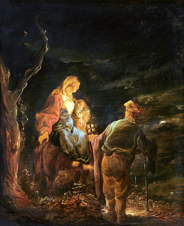 Rest on the Flight into Egypt by Benjamin Gerritsz Cuyp